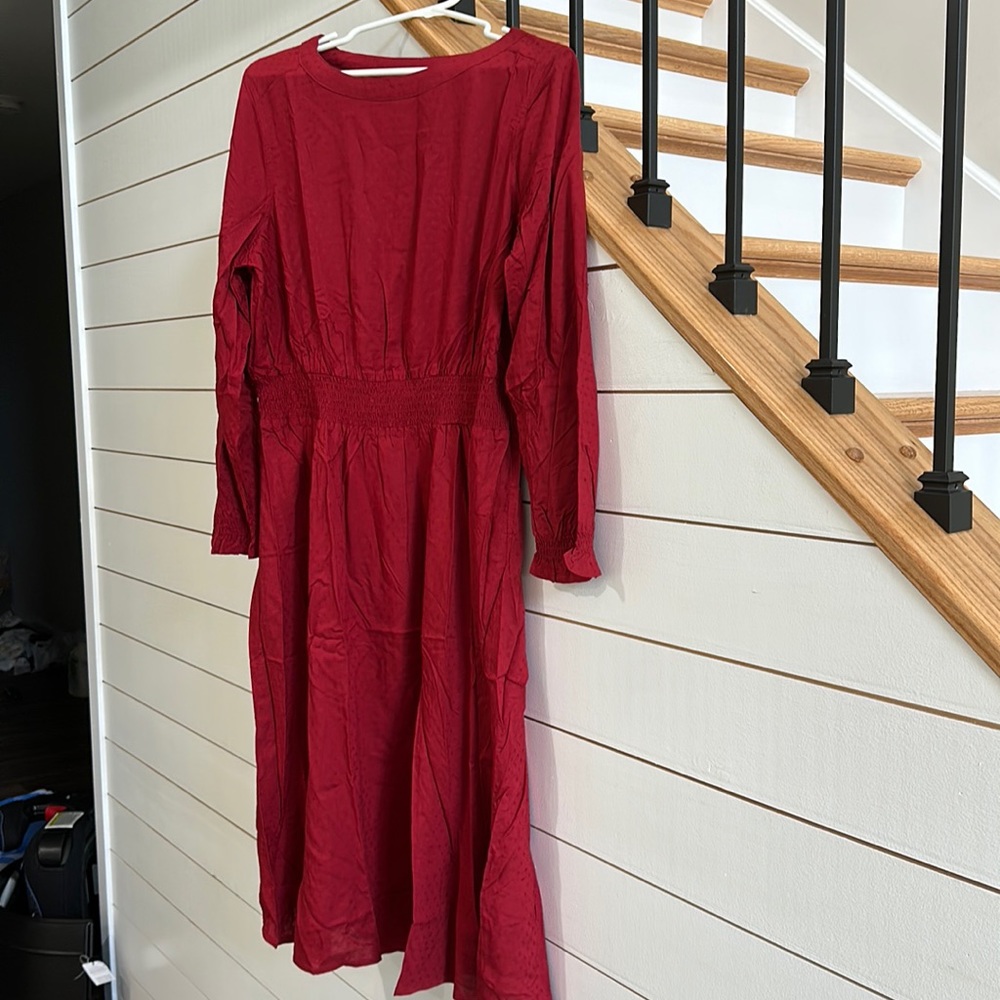 NWT Maroon Maxi Dress
